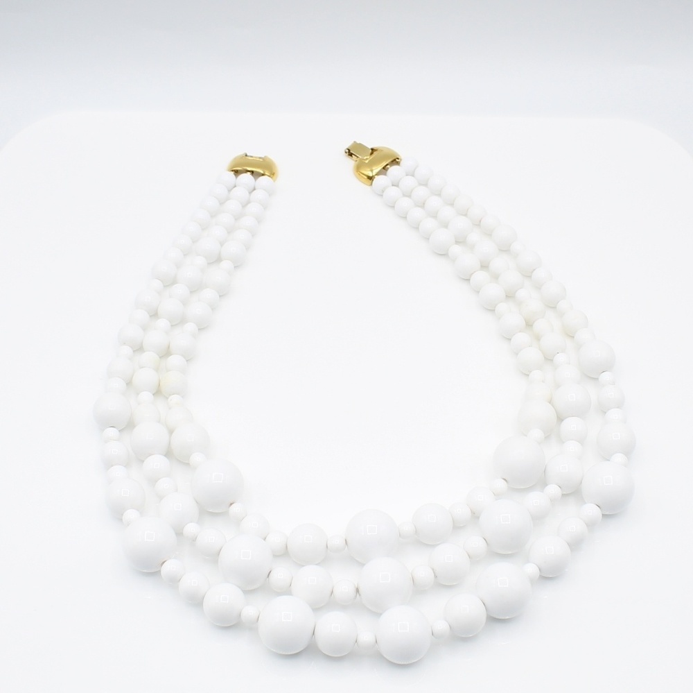 Vintage Monet 3 strand necklace